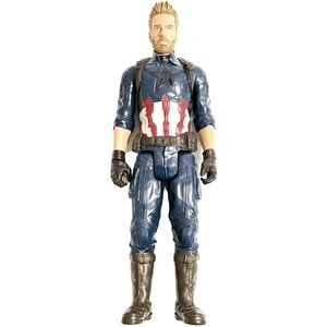 Captain America Marvel Avengers Infinity War 12 inch Action Figure Titan Hero